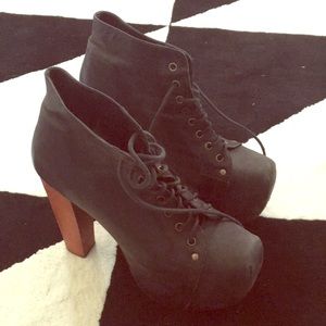 Jeffrey Campbell Lita Boots Size 9